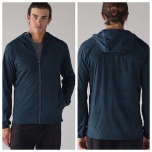 NWOT Lululemon Pyroclastic Carbon Blue/Black Jacket